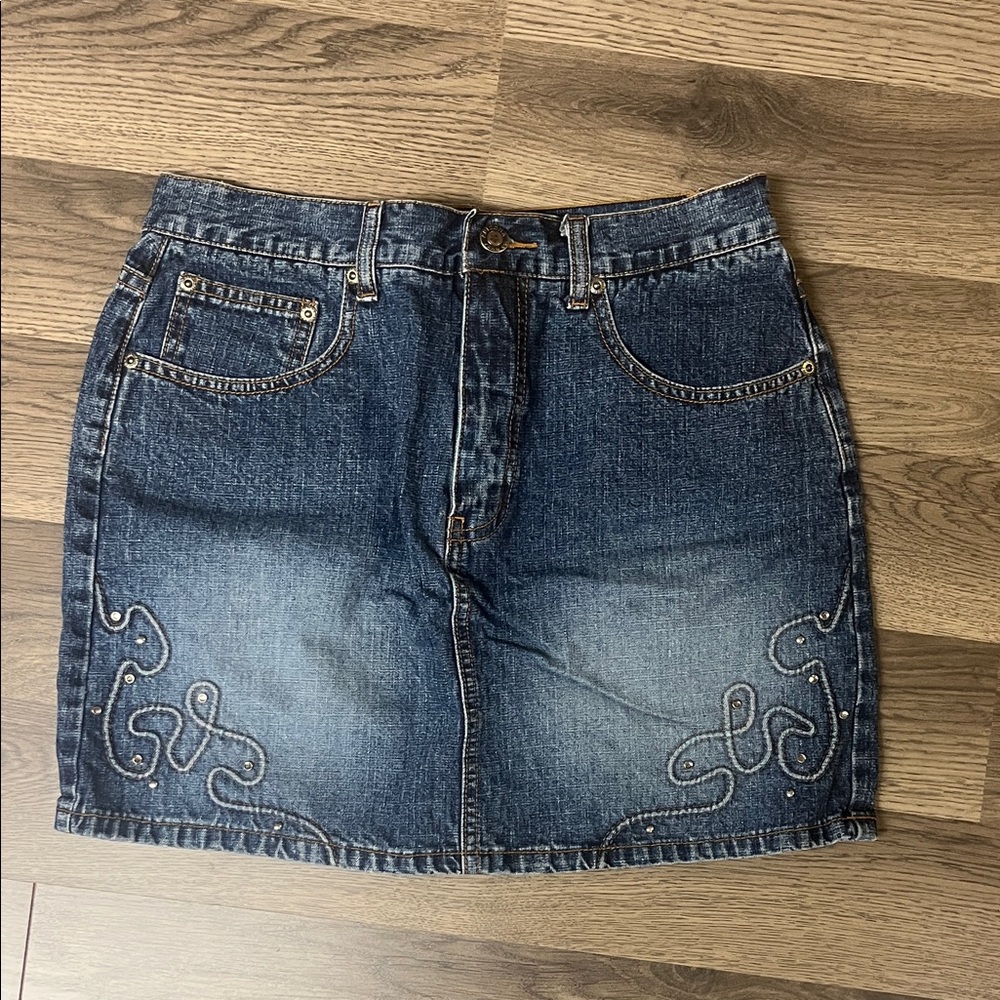 Vintage Arizona women’s Denim sz 12 1/2 Skirt